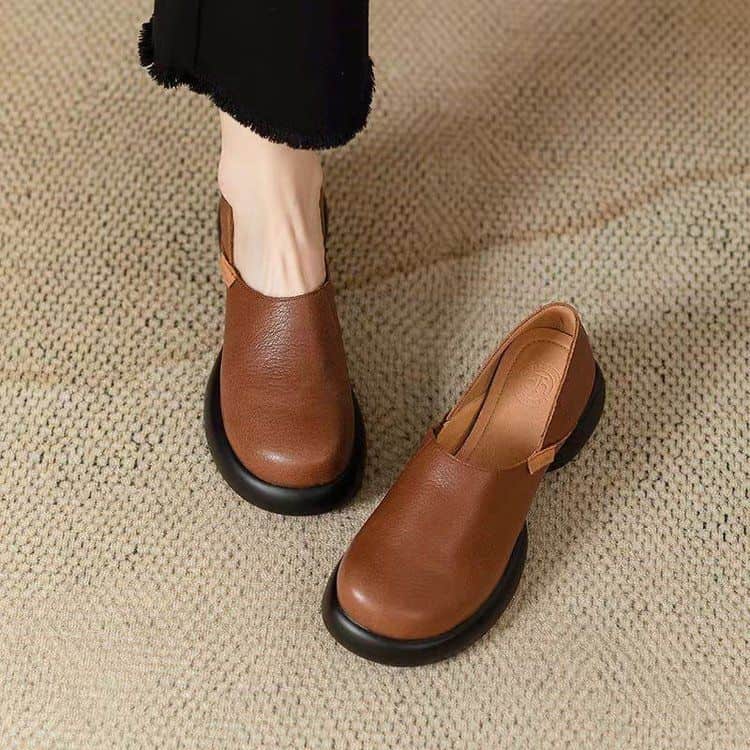 ZELEDA Round Toe Platform