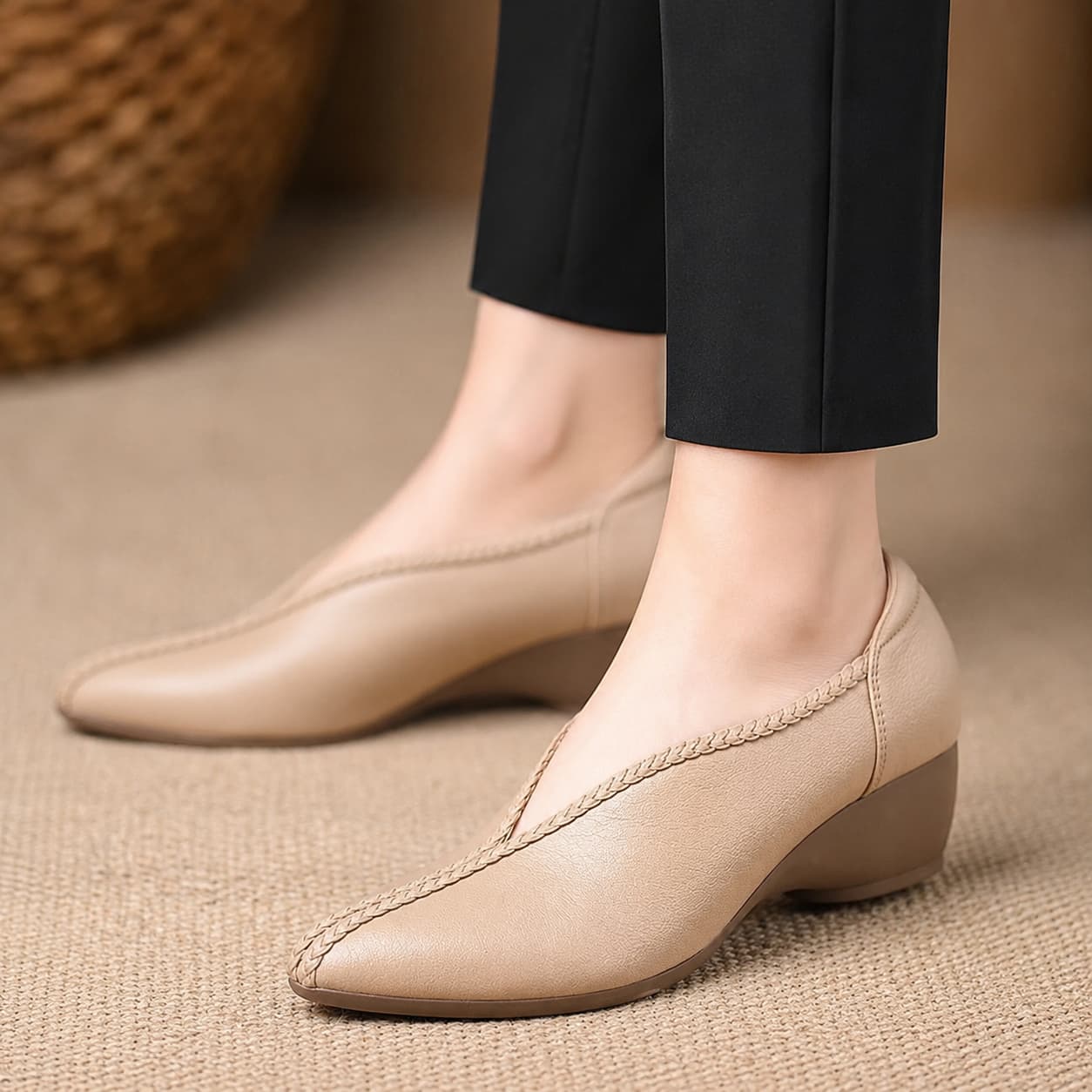 Zevina Everyday Office Heels