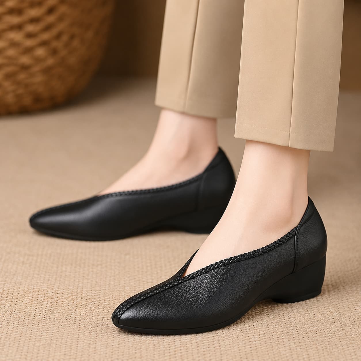 Zevina Everyday Office Heels - Image 4