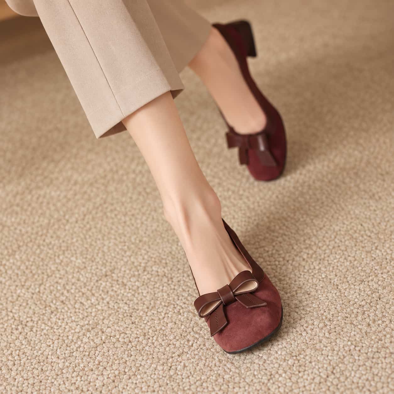 Serena Bow-Office Heels - Image 2